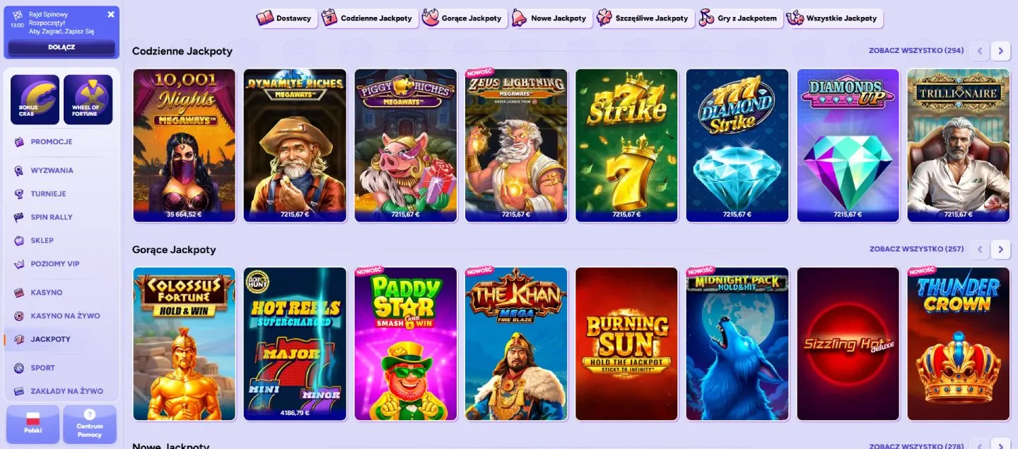 Błyskawiczne rozgrywki typu Crash Błyskawiczne rozgrywki typu Crash